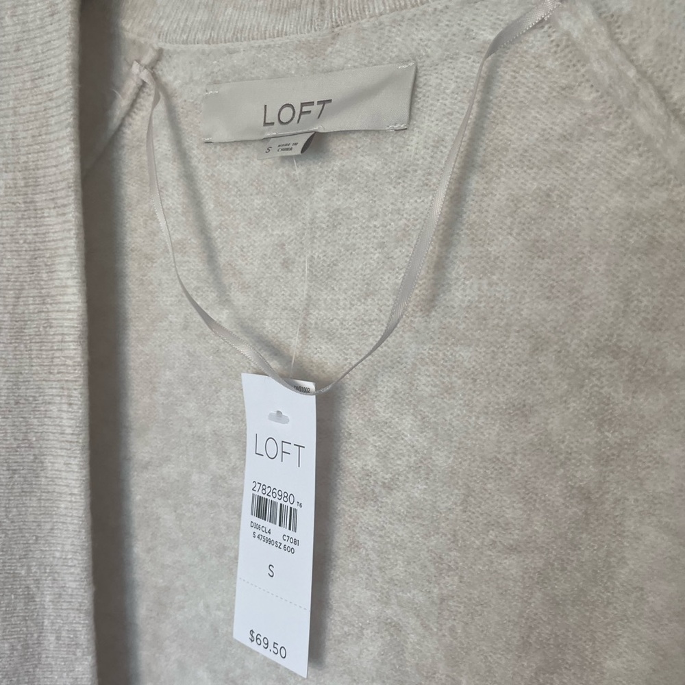 Loft sweater - small - NWT